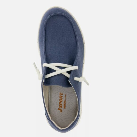 Jsport WENDEN Ladies' Casual Slip On Shoe Blue - Picture 3 of 3